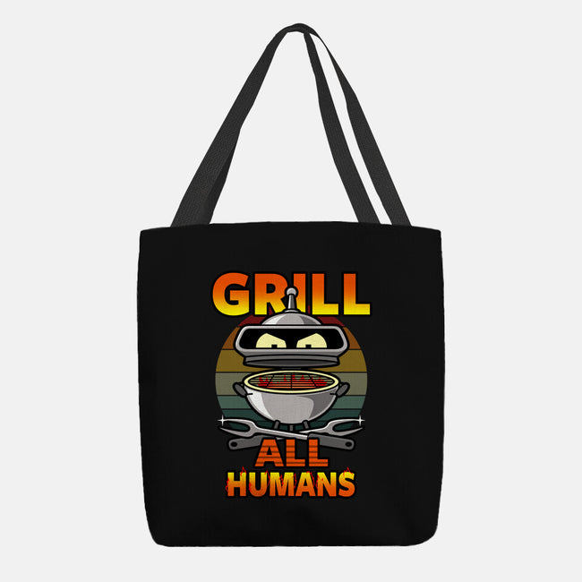 Grill All Humans-None-Basic Tote-Bag-Boggs Nicolas