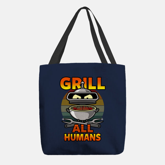 Grill All Humans-None-Basic Tote-Bag-Boggs Nicolas