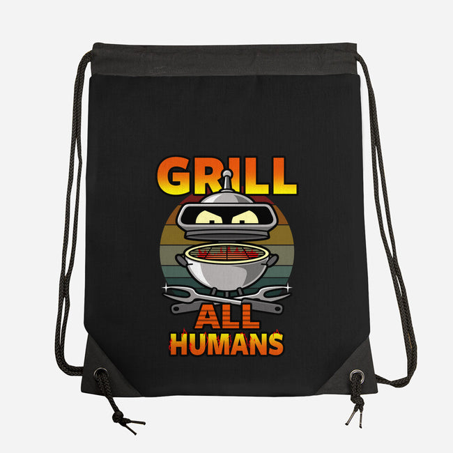 Grill All Humans-None-Drawstring-Bag-Boggs Nicolas