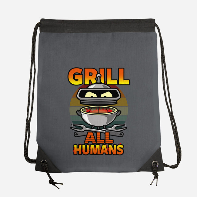 Grill All Humans-None-Drawstring-Bag-Boggs Nicolas
