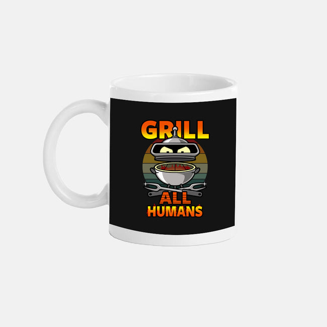 Grill All Humans-None-Mug-Drinkware-Boggs Nicolas