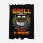 Grill All Humans-None-Polyester-Shower Curtain-Boggs Nicolas