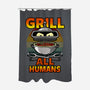 Grill All Humans-None-Polyester-Shower Curtain-Boggs Nicolas