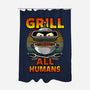 Grill All Humans-None-Polyester-Shower Curtain-Boggs Nicolas