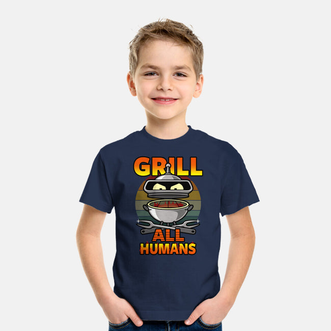 Grill All Humans-Youth-Basic-Tee-Boggs Nicolas