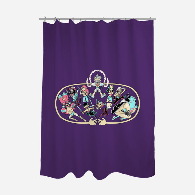 The Straw Hats-None-Polyester-Shower Curtain-naomori