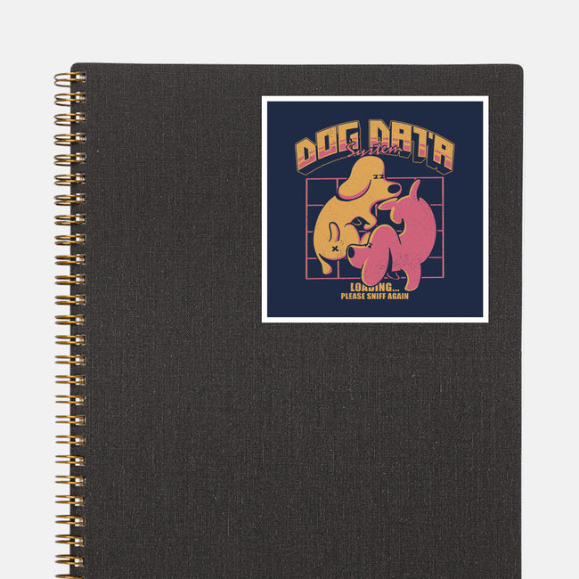 Dog Data System-None-Glossy-Sticker-estudiofitas