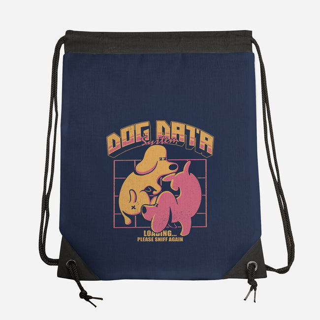 Dog Data System-None-Drawstring-Bag-estudiofitas