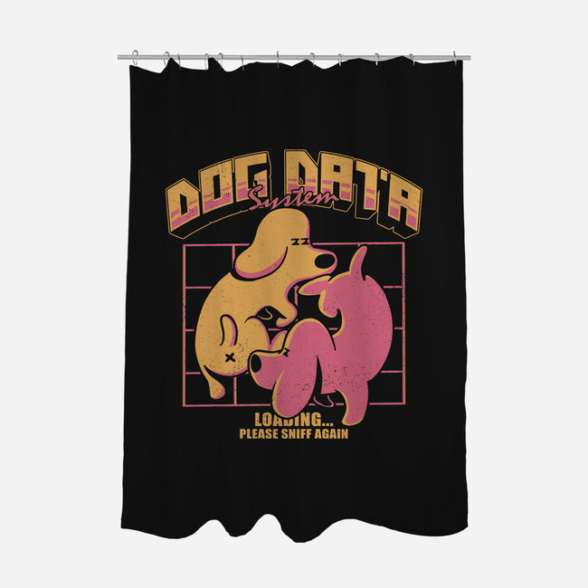 Dog Data System-None-Polyester-Shower Curtain-estudiofitas