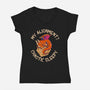 My Alignment-Womens-V-Neck-Tee-FunkVampire