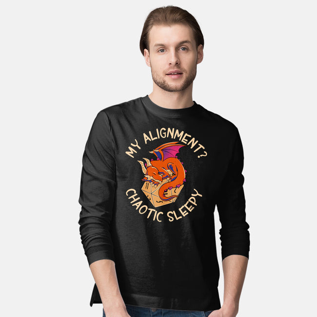 My Alignment-Mens-Long Sleeved-Tee-FunkVampire