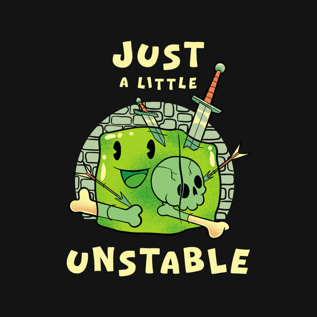 Just A Little Unstable-Womens-Fitted-Tee-FunkVampire