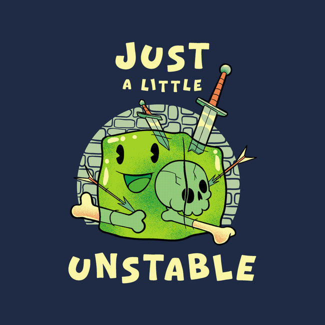 Just A Little Unstable-Womens-V-Neck-Tee-FunkVampire