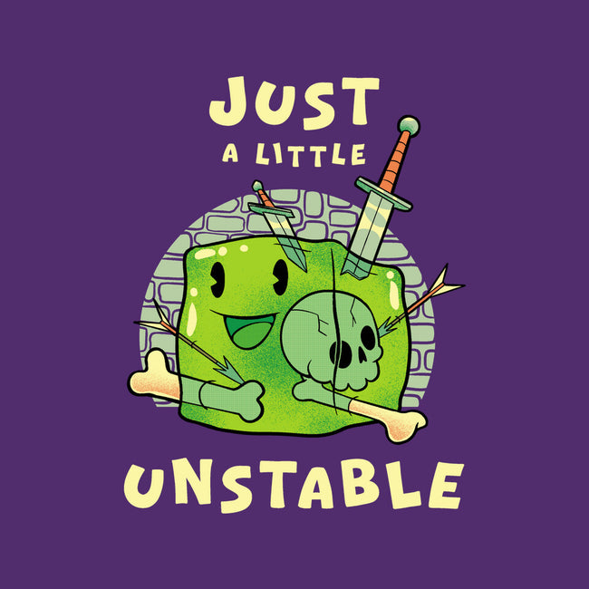 Just A Little Unstable-Womens-Fitted-Tee-FunkVampire