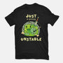 Just A Little Unstable-Womens-Fitted-Tee-FunkVampire