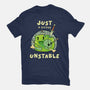 Just A Little Unstable-Womens-Fitted-Tee-FunkVampire