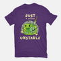 Just A Little Unstable-Womens-Fitted-Tee-FunkVampire
