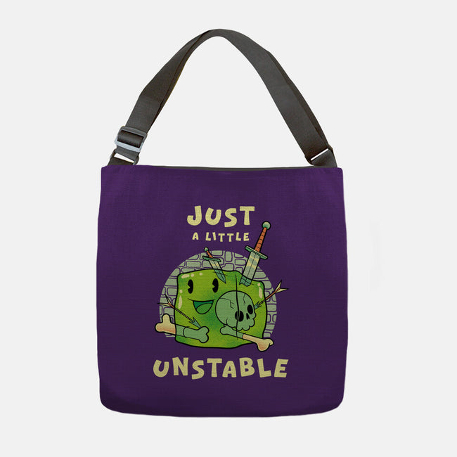Just A Little Unstable-None-Adjustable Tote-Bag-FunkVampire