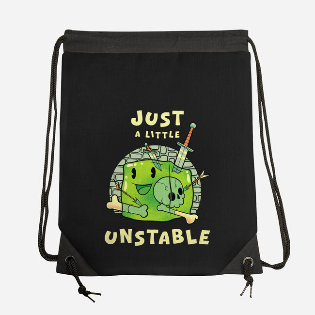 Just A Little Unstable-None-Drawstring-Bag-FunkVampire