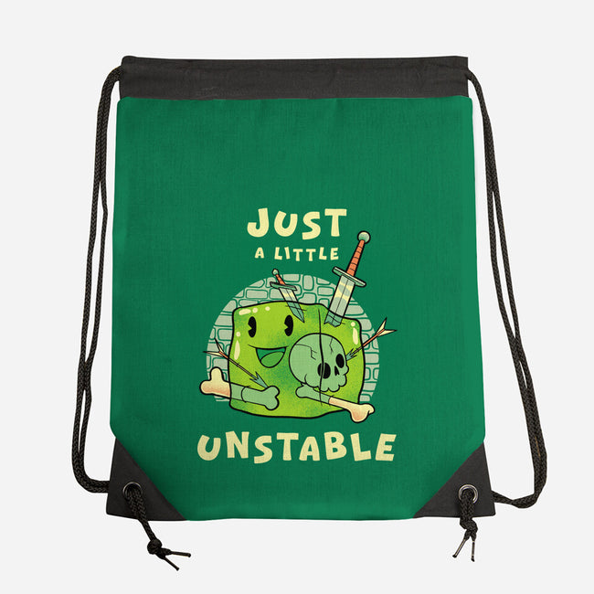 Just A Little Unstable-None-Drawstring-Bag-FunkVampire