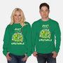 Just A Little Unstable-Unisex-Crew Neck-Sweatshirt-FunkVampire