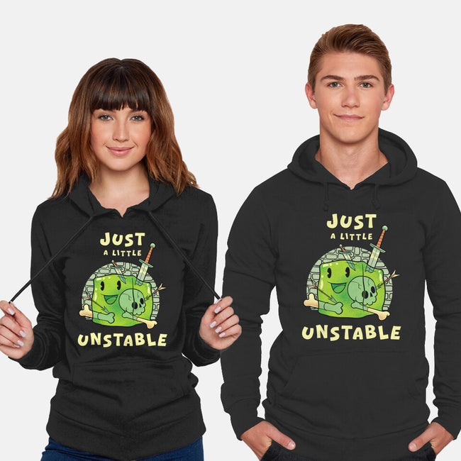 Just A Little Unstable-Unisex-Pullover-Sweatshirt-FunkVampire