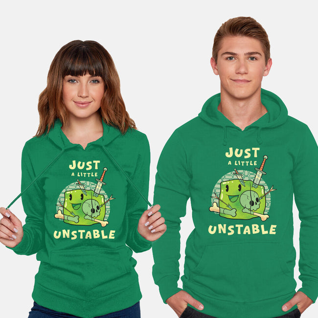 Just A Little Unstable-Unisex-Pullover-Sweatshirt-FunkVampire
