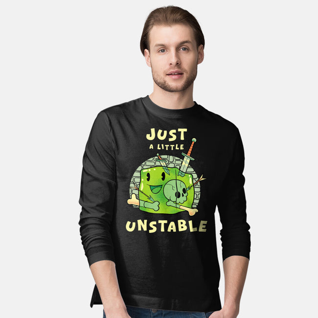 Just A Little Unstable-Mens-Long Sleeved-Tee-FunkVampire