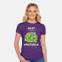 Just A Little Unstable-Womens-Fitted-Tee-FunkVampire
