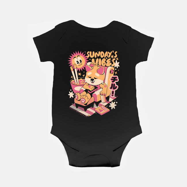 Sunday's Vibes-Baby-Basic-Onesie-ilustrata