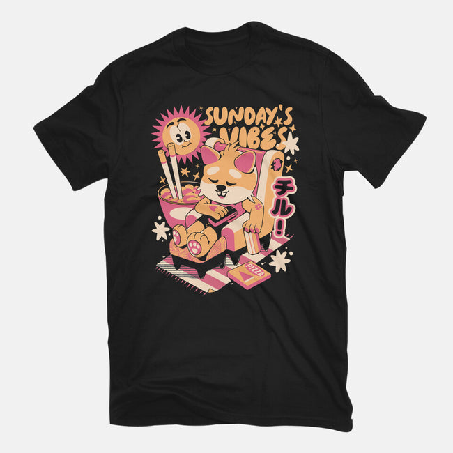 Sunday's Vibes-Womens-Fitted-Tee-ilustrata