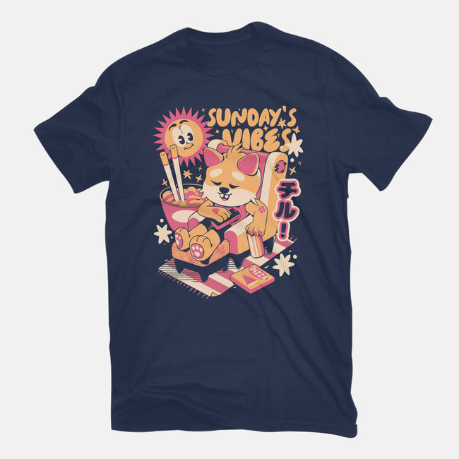 Sunday's Vibes-Mens-Heavyweight-Tee-ilustrata