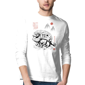 Cat Bus Sumi-e