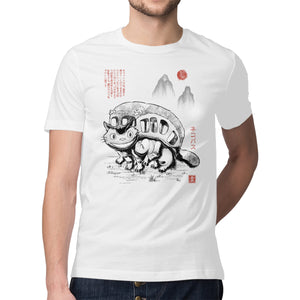 Cat Bus Sumi-e