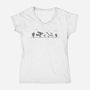 Offline Persecution-Womens-V-Neck-Tee-jasesa