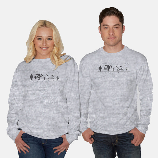 Offline Persecution-Unisex-Crew Neck-Sweatshirt-jasesa