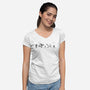 Offline Persecution-Womens-V-Neck-Tee-jasesa