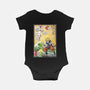 Battle On Planet-Baby-Basic-Onesie-DrMonekers