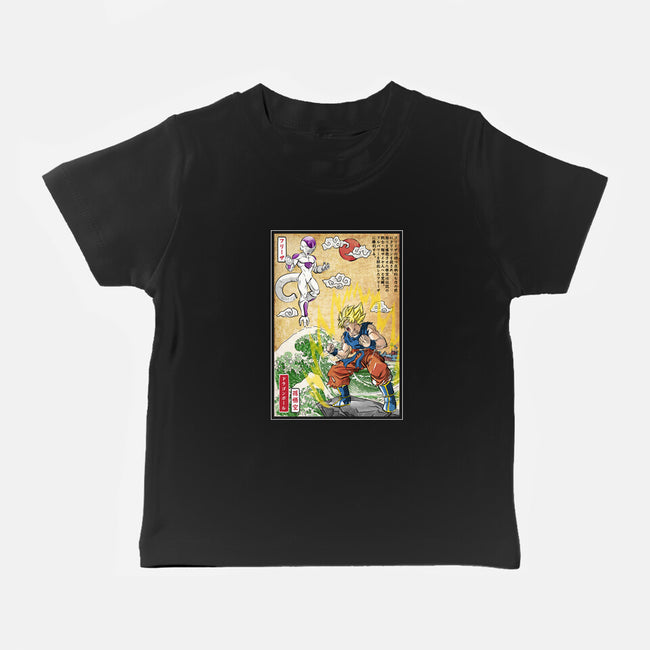 Battle On Planet-Baby-Basic-Tee-DrMonekers