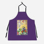 Battle On Planet-Unisex-Kitchen-Apron-DrMonekers