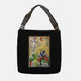 Battle On Planet-None-Adjustable Tote-Bag-DrMonekers