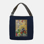Battle On Planet-None-Adjustable Tote-Bag-DrMonekers