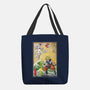 Battle On Planet-None-Basic Tote-Bag-DrMonekers