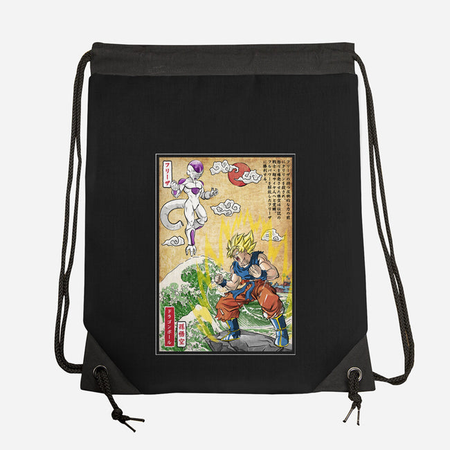 Battle On Planet-None-Drawstring-Bag-DrMonekers