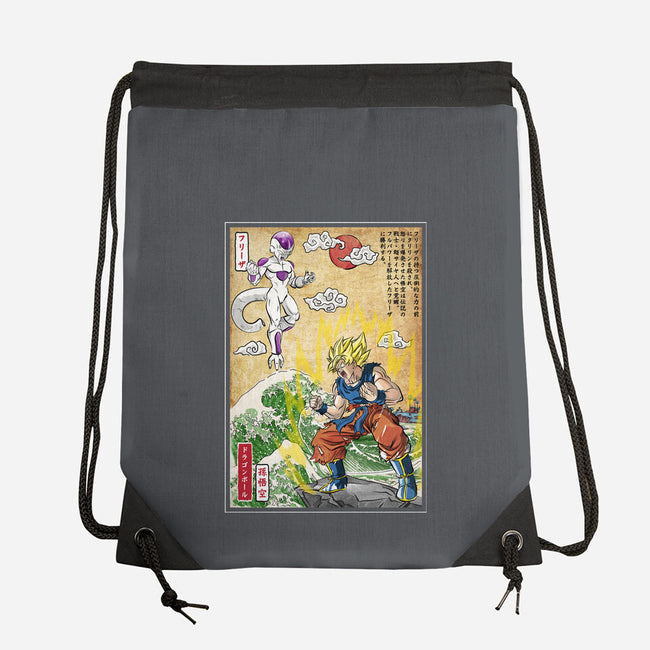 Battle On Planet-None-Drawstring-Bag-DrMonekers