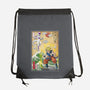 Battle On Planet-None-Drawstring-Bag-DrMonekers