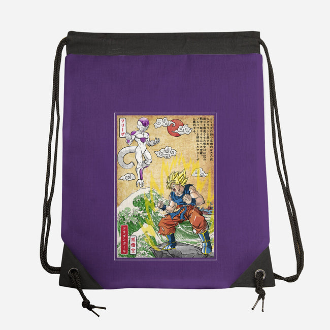 Battle On Planet-None-Drawstring-Bag-DrMonekers