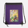 Battle On Planet-None-Drawstring-Bag-DrMonekers