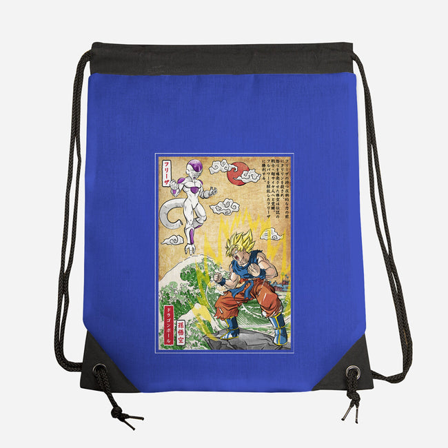Battle On Planet-None-Drawstring-Bag-DrMonekers