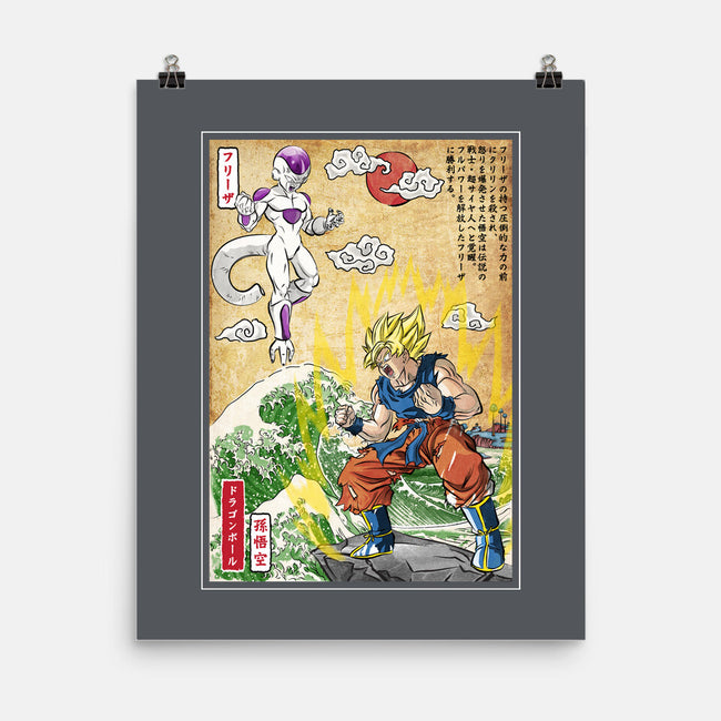 Battle On Planet-None-Matte-Poster-DrMonekers